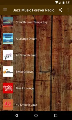 Jazz Music Forever Radio Free android App screenshot 2